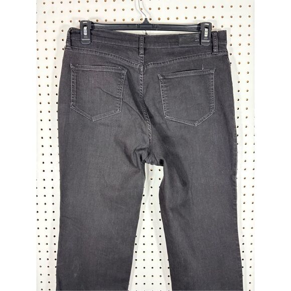 Lands End high rise straight jeans size 14 - Picture 7 of 11